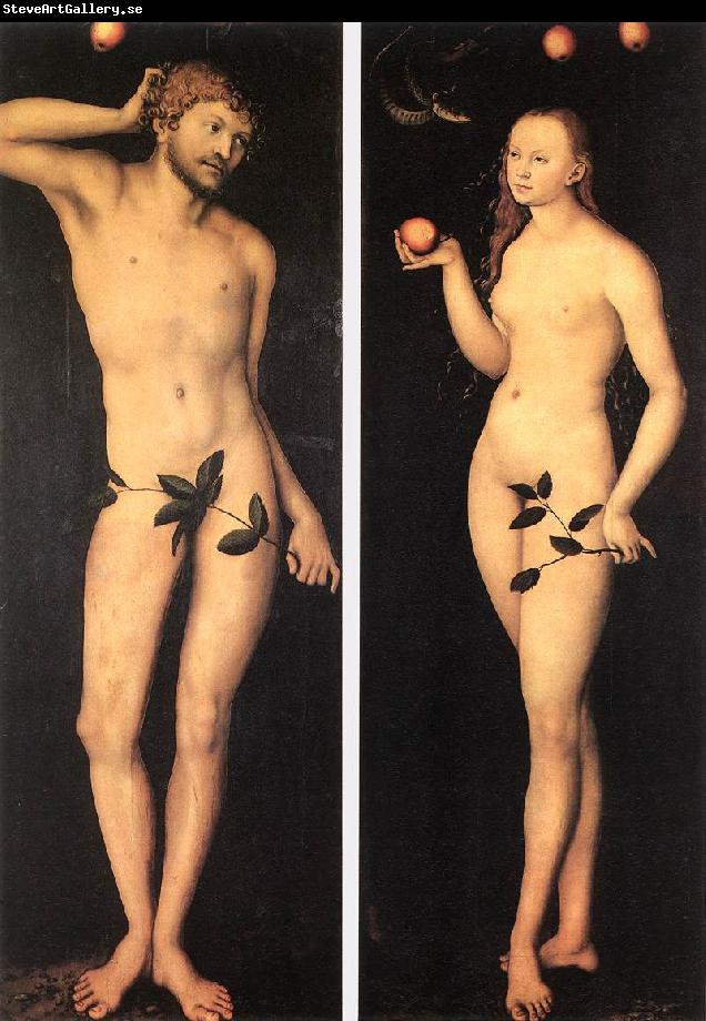 CRANACH, Lucas the Elder Adam and Eve fh